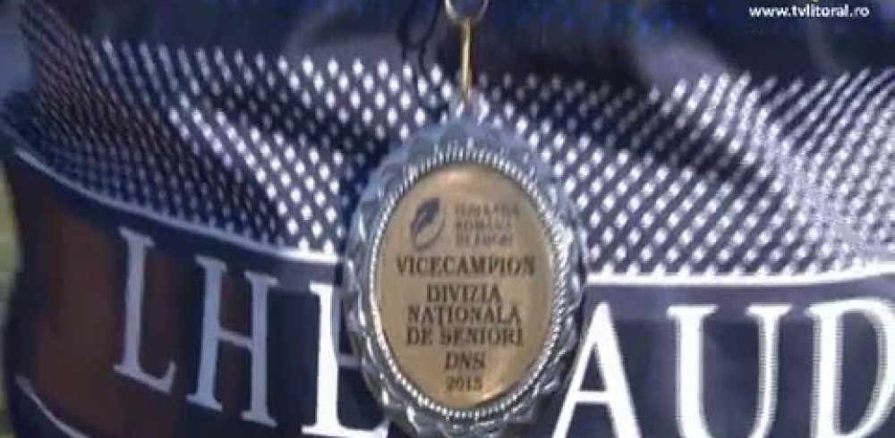C.S. Năvodari a primit trofeul de vicecampioană