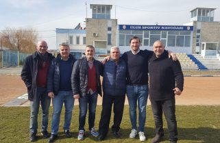 Conducerea Federației Române de Rugby în vizită la CS Năvodari